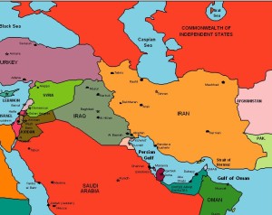 middle-east-political-map